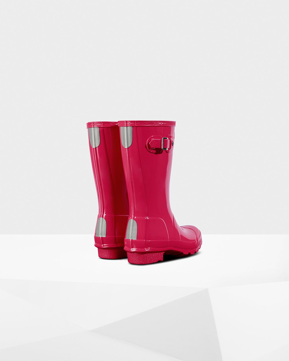 Kids Hunter Original Big Gloss | Rain Boots Pink | NZ-63802-NPXA